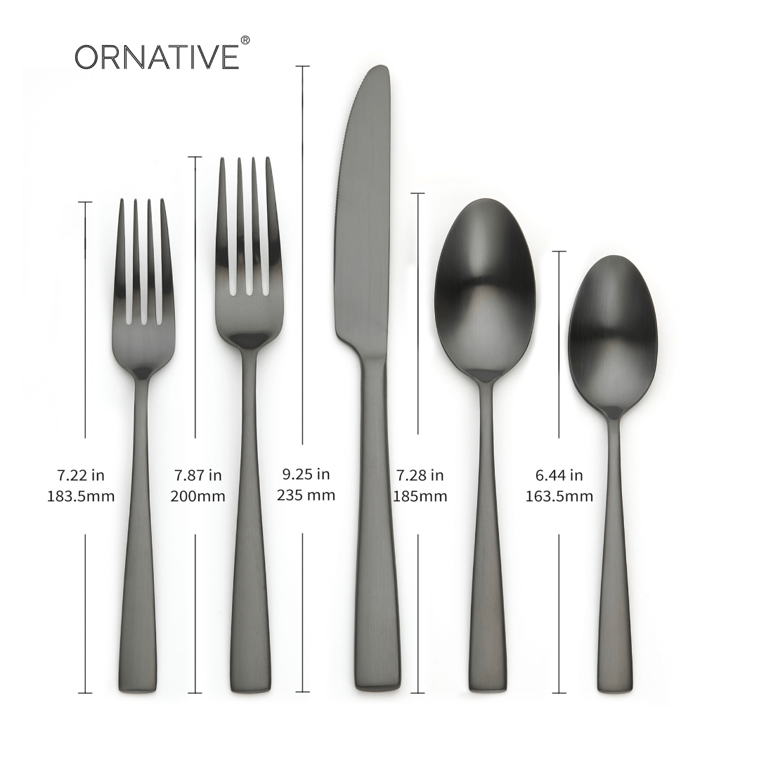 Adila 20 Pc Flatware Set - Available 3 Finishes - Tuesday Morning - Flatware