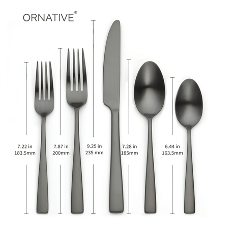 Adila 20 Pc Flatware Set - Available 3 Finishes - Tuesday Morning - Flatware