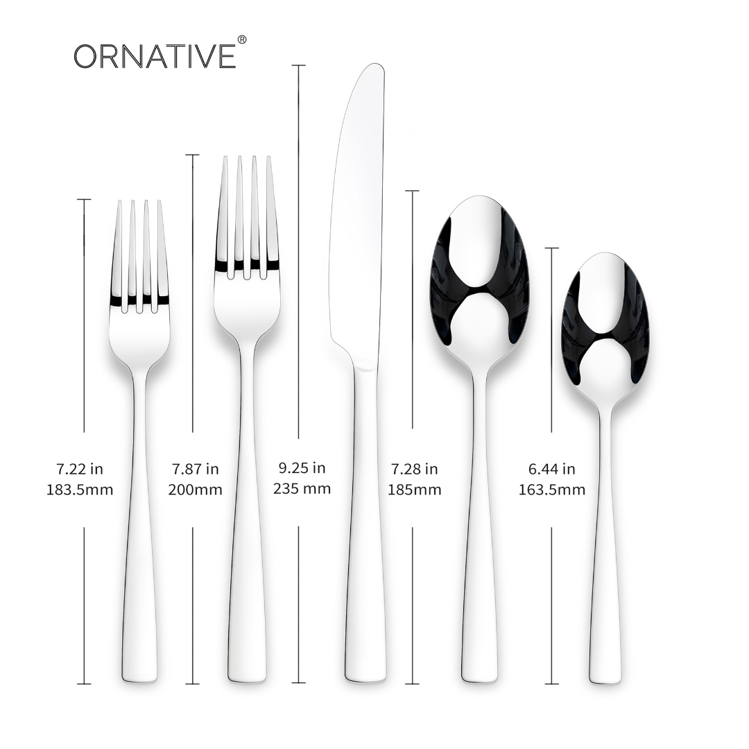 Adila 20 Pc Flatware Set - Available 3 Finishes - Tuesday Morning - Flatware