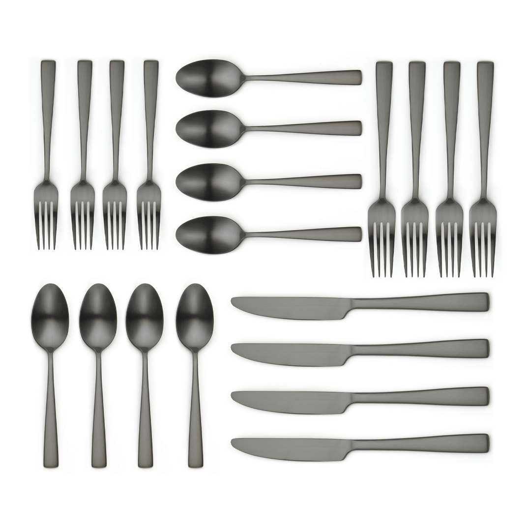 Adila 20 Pc Flatware Set - Available 3 Finishes - Tuesday Morning - Flatware
