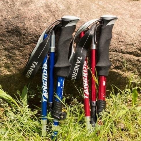 Adjustable Foldable Hiking Poles 110–135cm Trekking Sticks