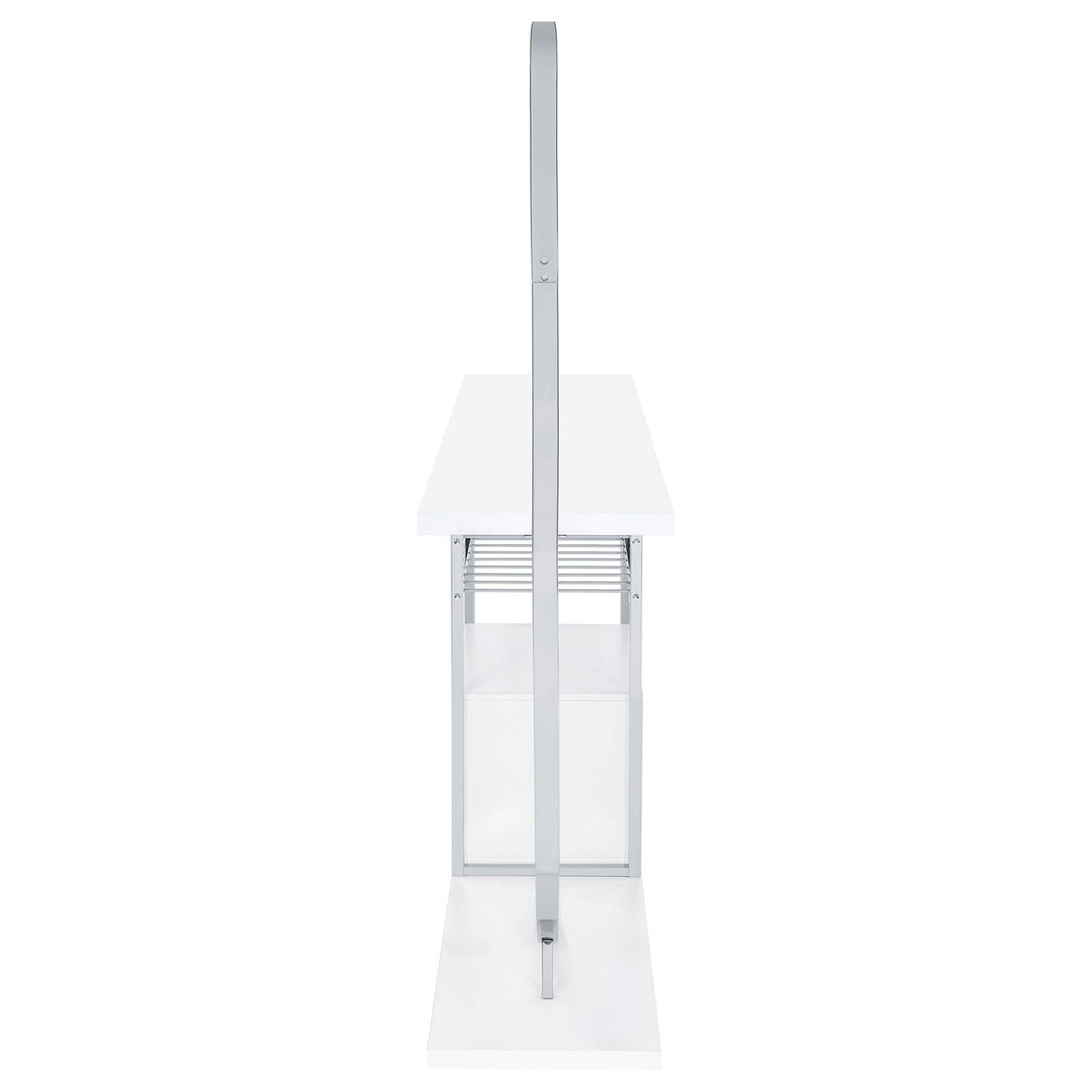 Casey - 2 Door Home Bar Storage Bar With Customizable Lighting - White