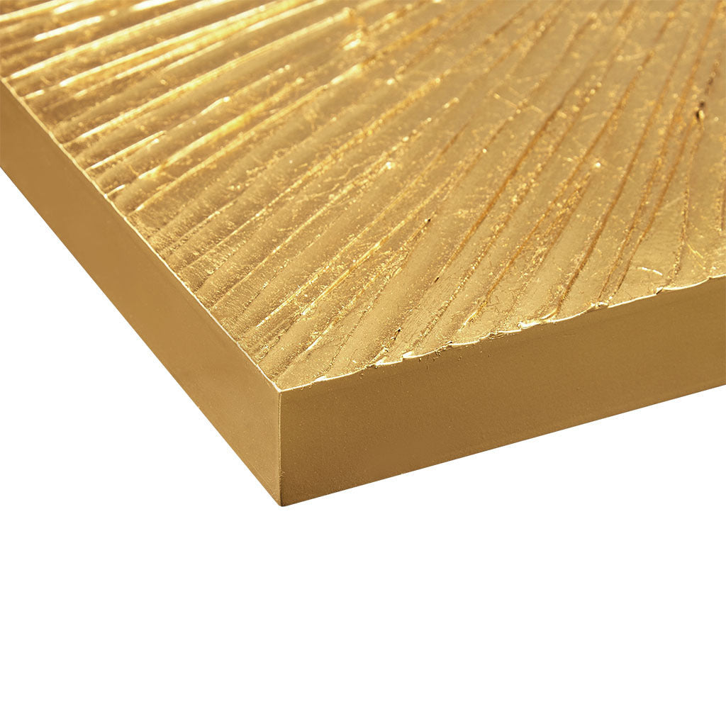 The Solaris Éclat™ – Hand-Textured Gilded Burst Wall Sculpture