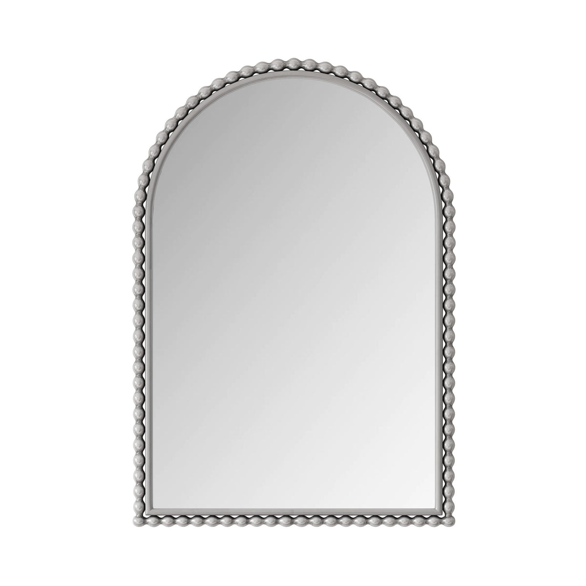Vintage Iron Art Arch Mirror, Wall Hanging Or Table Display