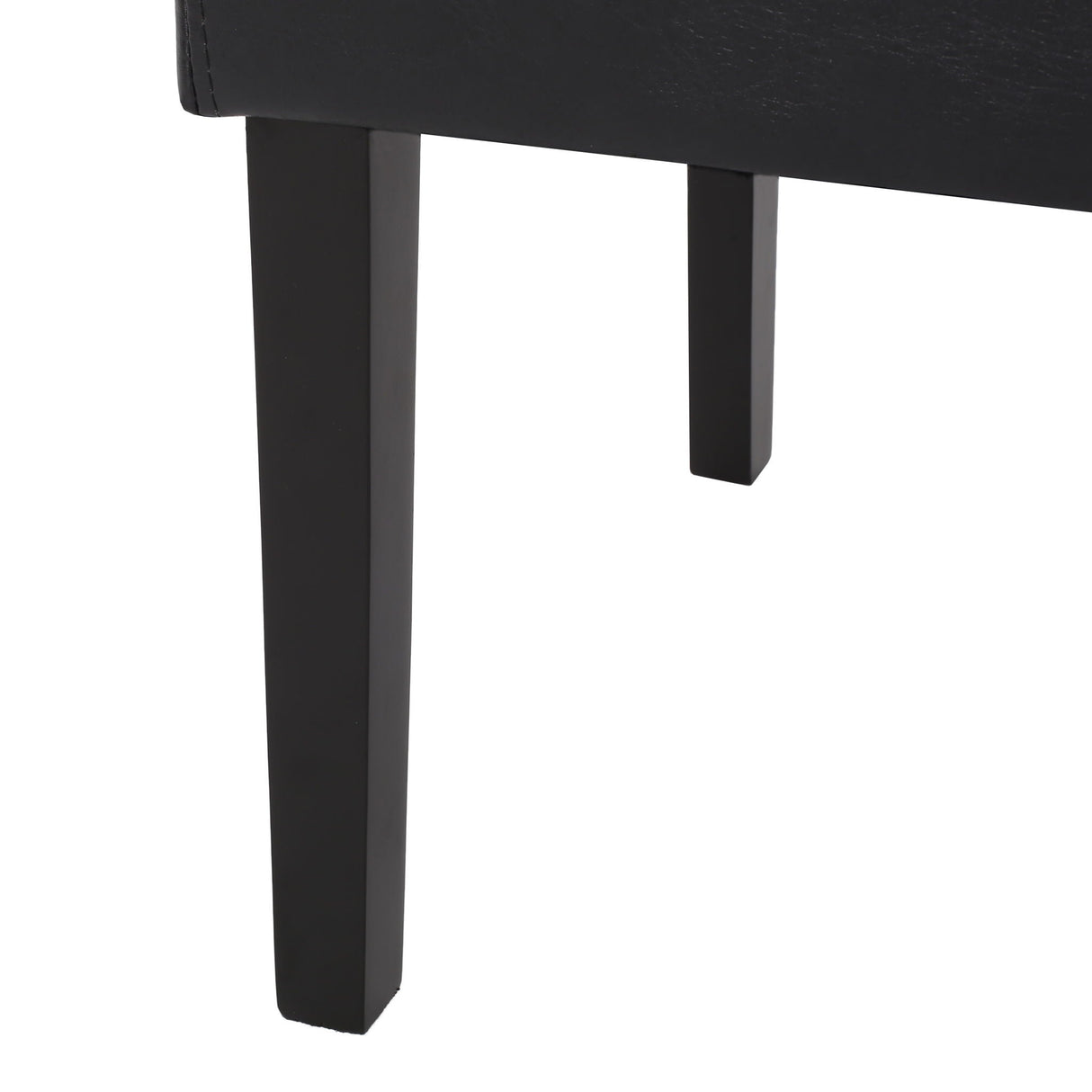 Contemporary Dining Chair With Rubberwood Legs (Set of 2)