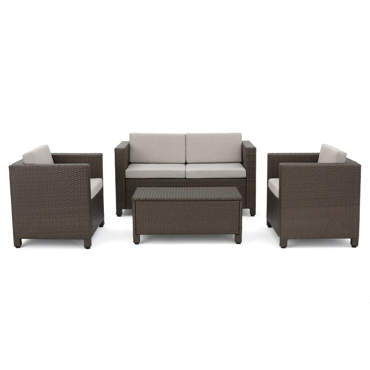 4 Piece Outdoor Set (Beige)