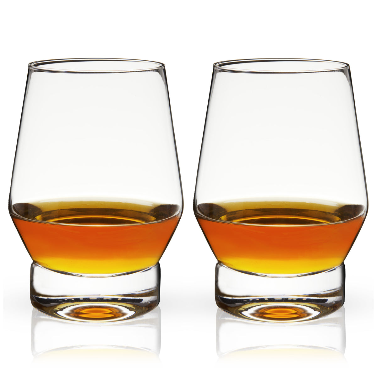 Raye Weighted Crystal Whiskey Glasses Viski®