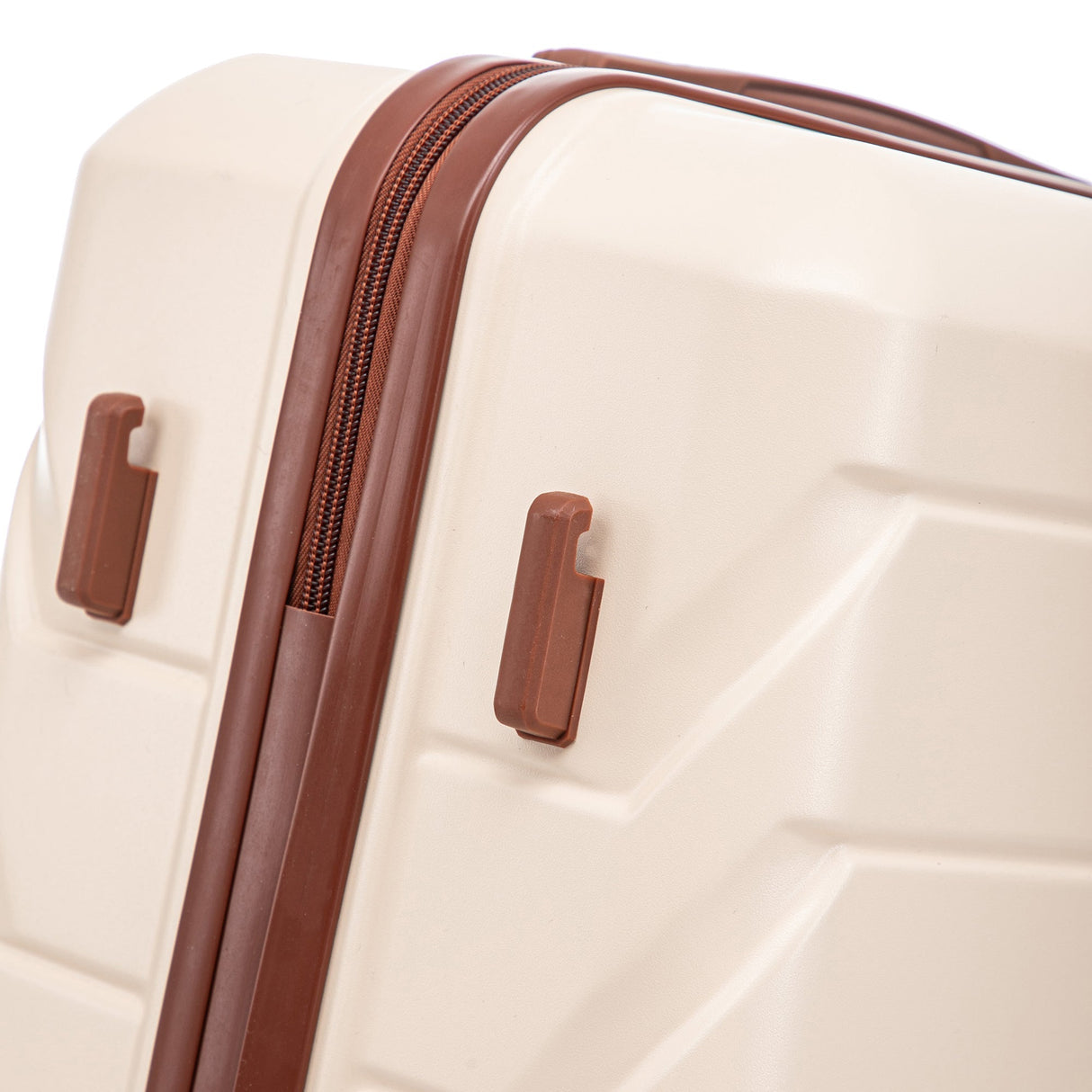 Set 3PCs 20'/24'/28' ABS Spinner Wheel Luggage - Beige