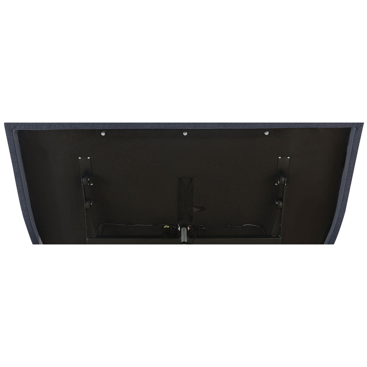 California King Adjustable Bed Base With Ergonomic Support And Wireless Remote Control - Black