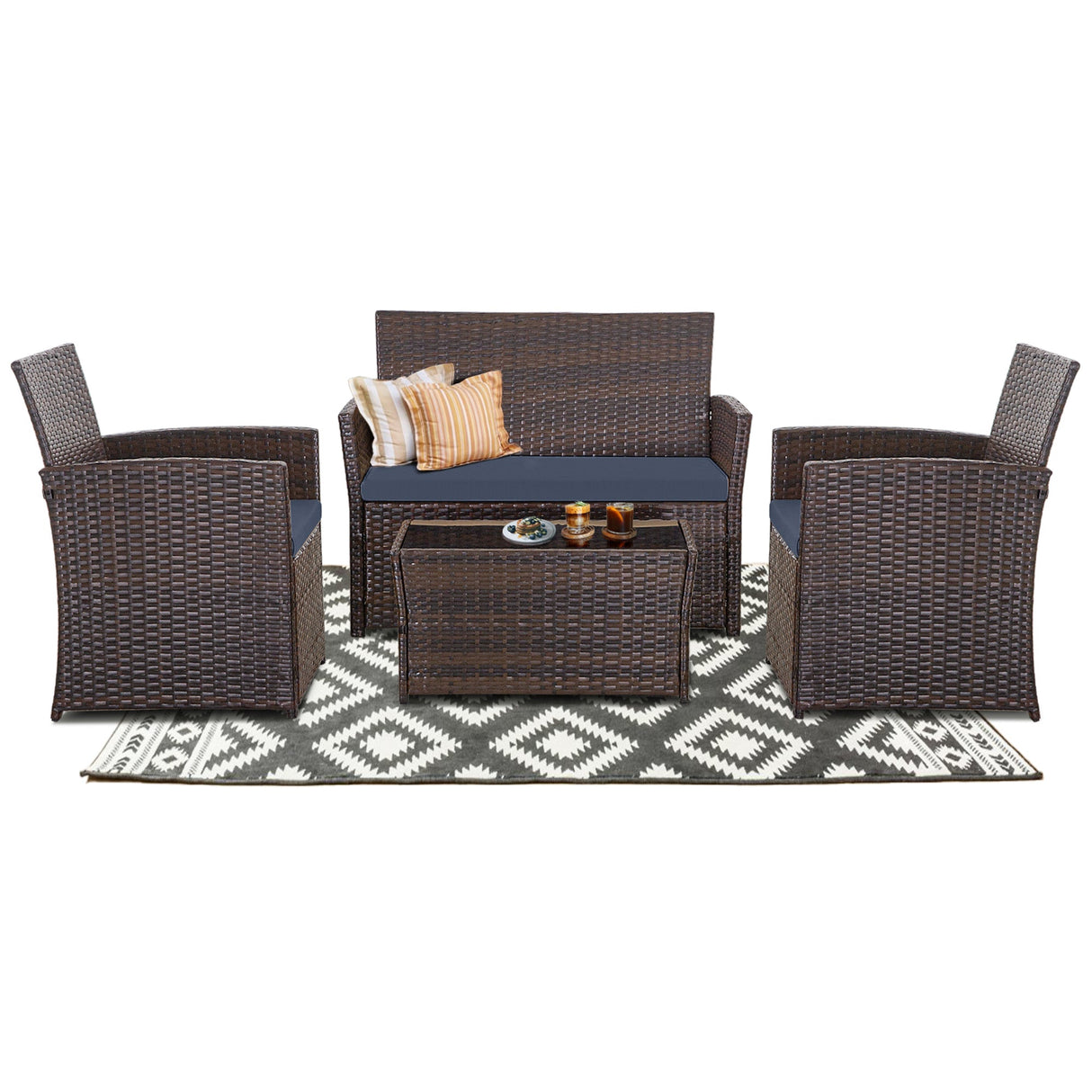 4-Piece-All-Weather-Rattan-Outdoor-Sectional-Set-with-Cushions-Outdoor-Furniture-Sets