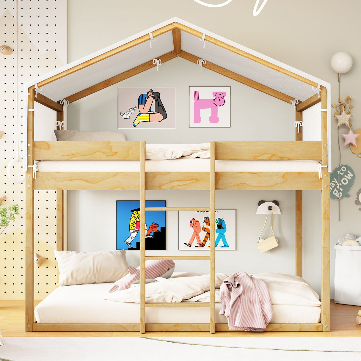 Bunk Bed With Tent