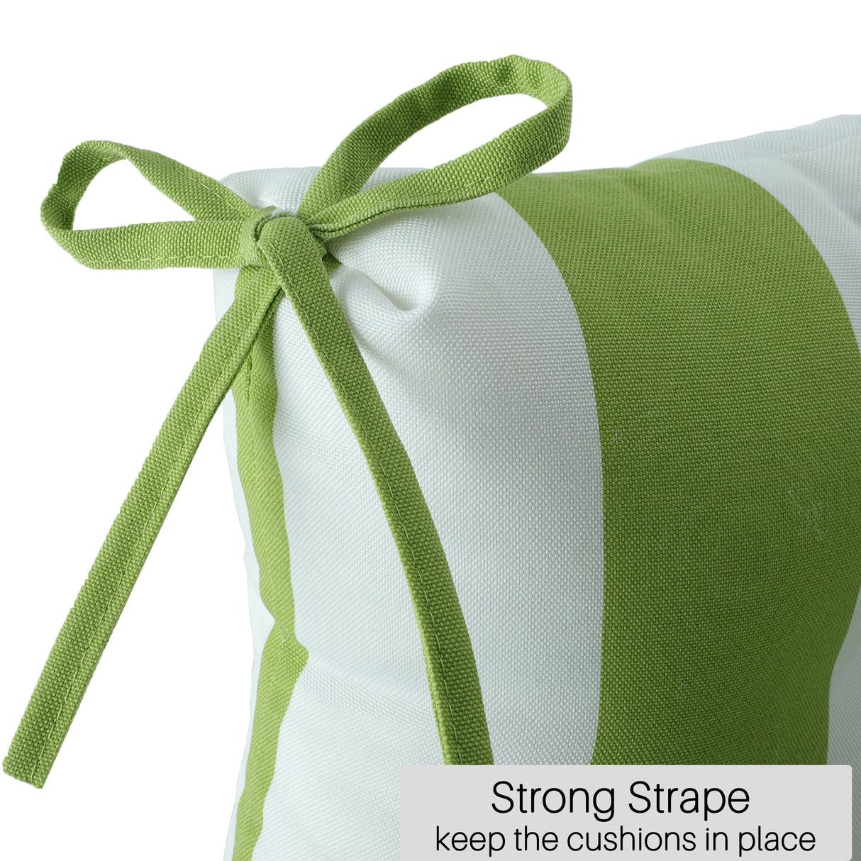 2-Piece High Back Chair Cushion Set, Tufted Patio or Rocking Chair Cushions