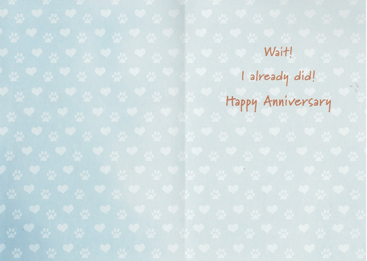I Chews You - Anniversary Card