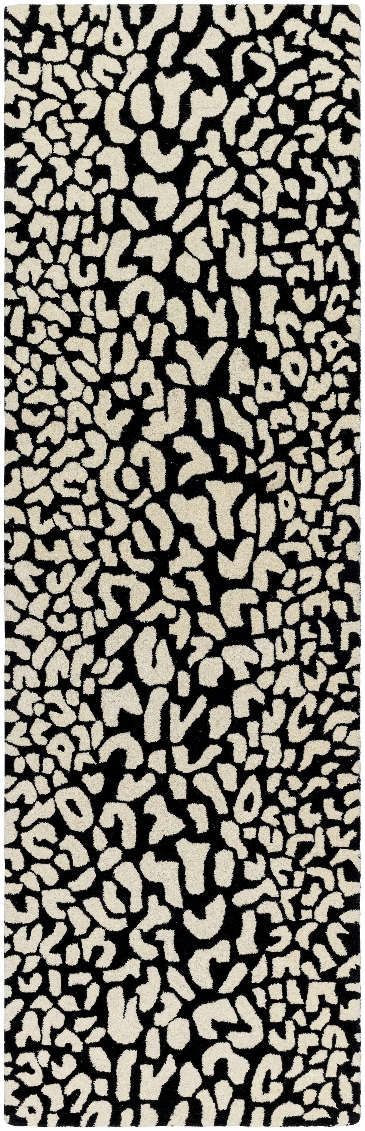 Akeem Leopard Print Area Rug - Clearance