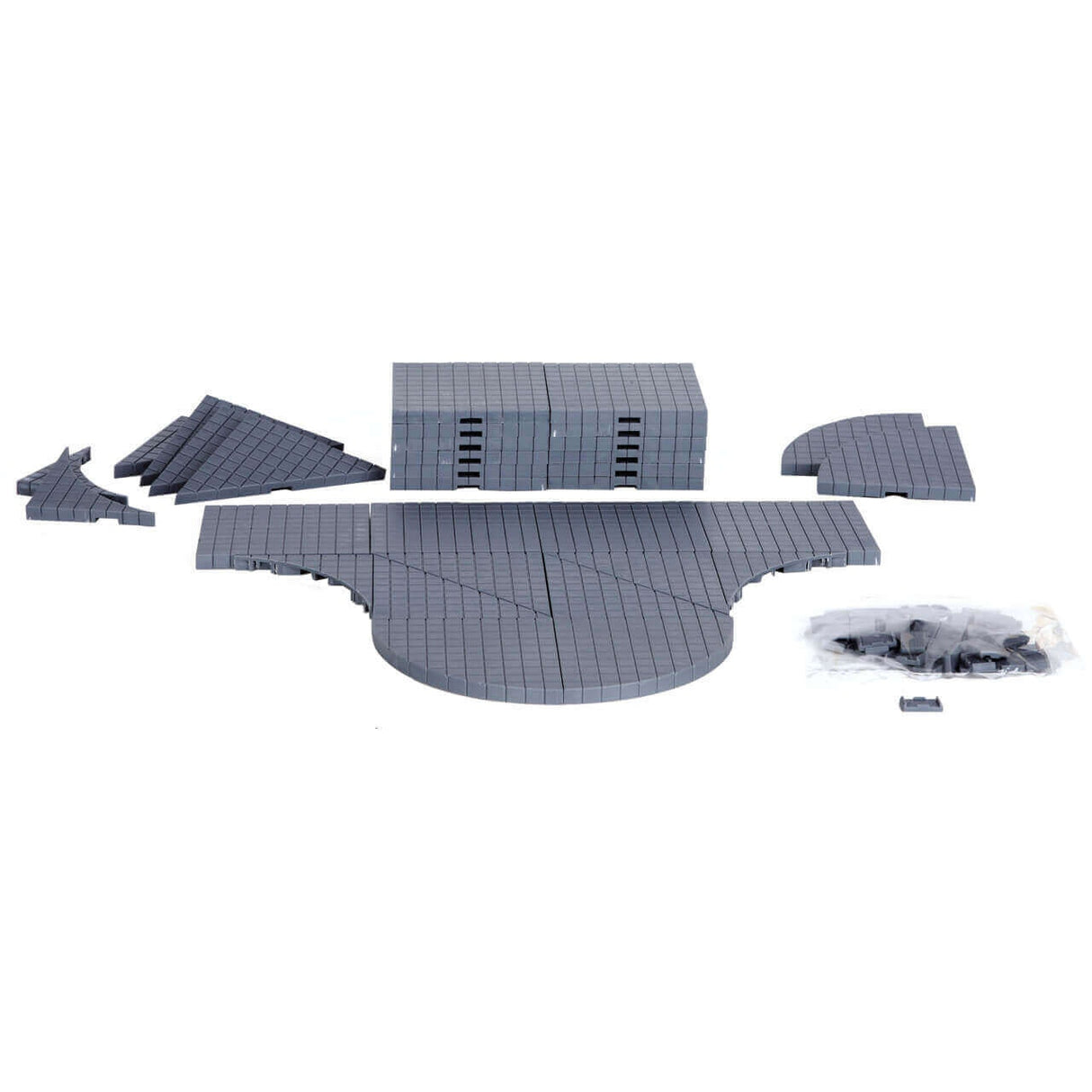 Complete Plaza Sidewalk - 32 Pieces