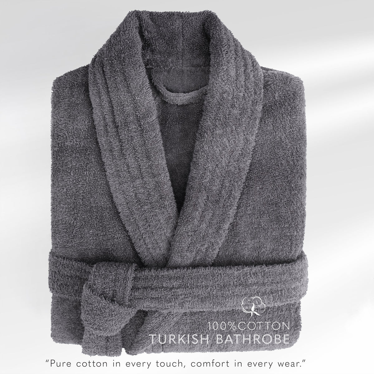 American Soft Linen Luxury Men’s 100% Cotton Turkish Bathrobe – Quick Dry, Soft, Absorbent & Lightweight