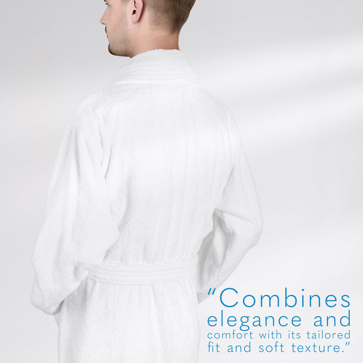 American Soft Linen Luxury Men’s Robe – 100% Cotton, Quick Dry, Turkish Bathrobe for Wholesale