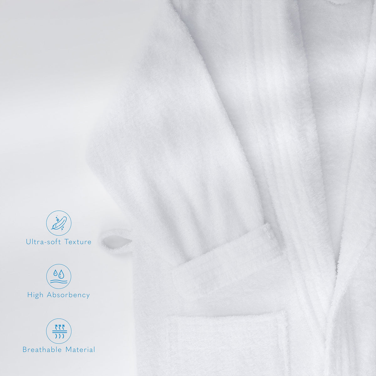 American Soft Linen Luxury Men’s Robe – 100% Cotton, Quick Dry, Turkish Bathrobe for Wholesale