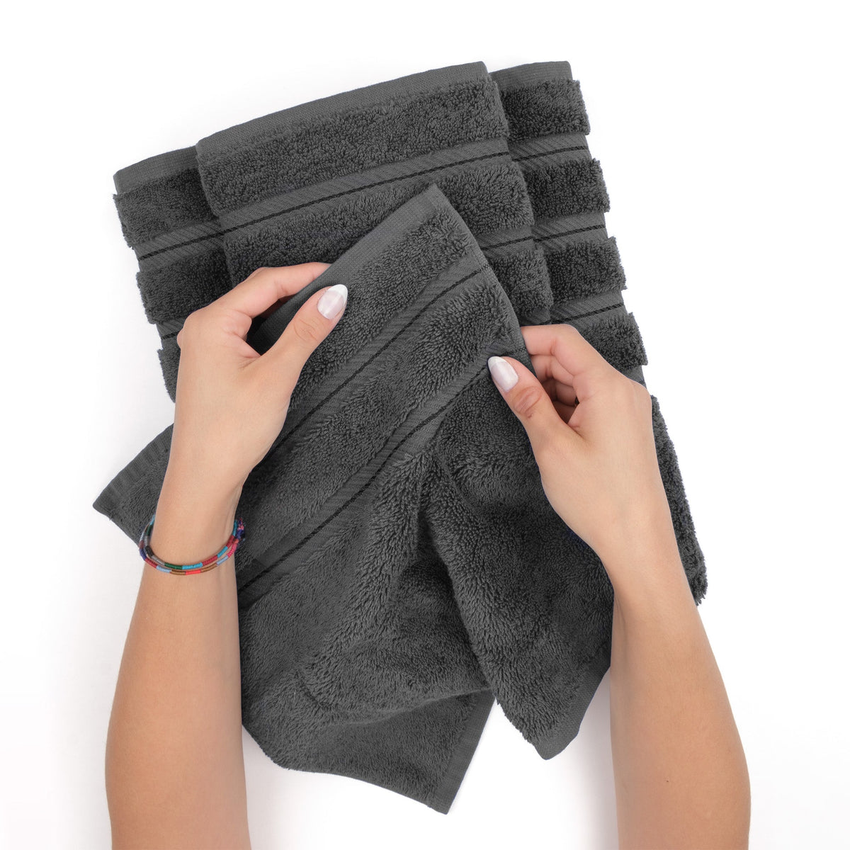 American Soft Linen 100% Cotton Turkish Towels for Bathroom, 4 Pack Bath Towel Set, Super Soft, Extra Large Bath Towels