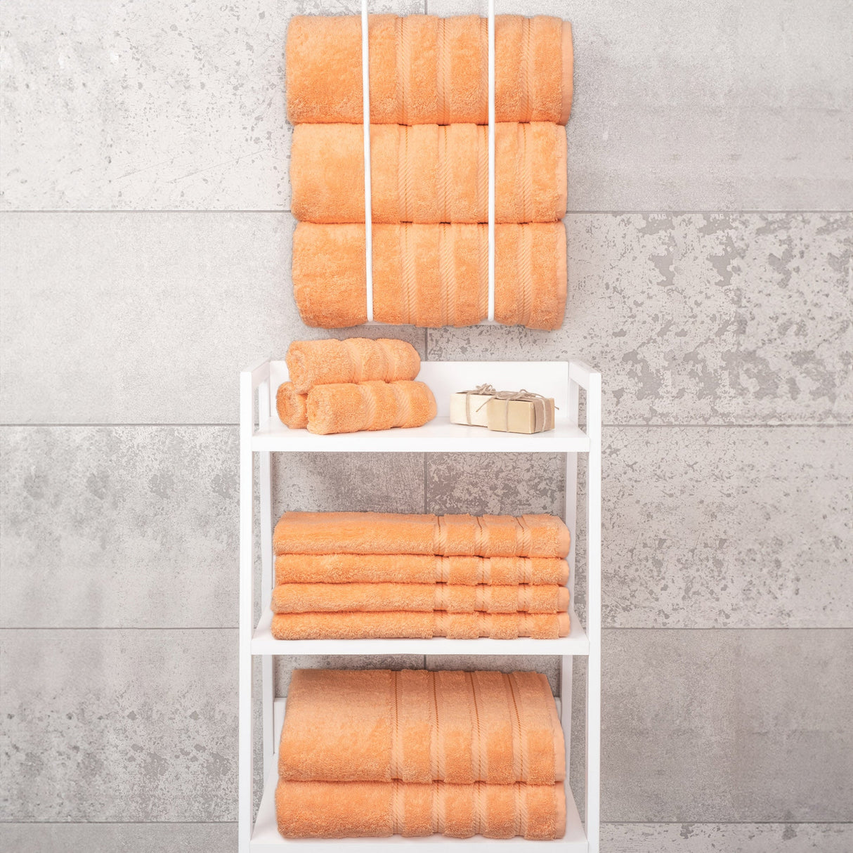 American Soft Linen 100% Cotton Turkish Towels for Bathroom, 4 Pack Bath Towel Set, Super Soft, Extra Large Bath Towels