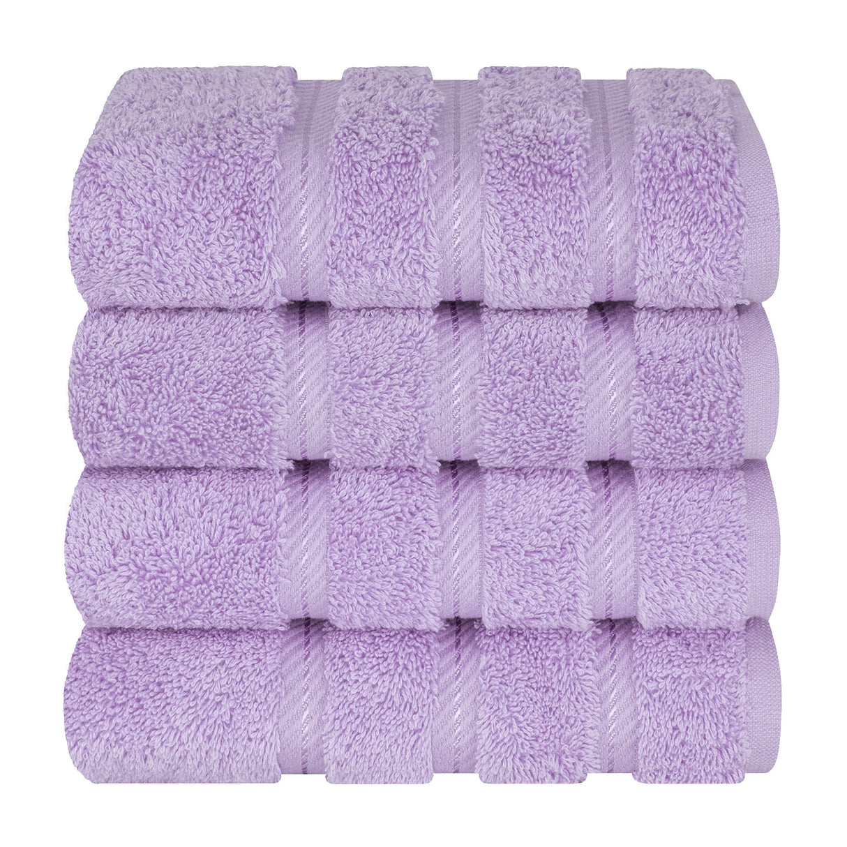 American Soft Linen 100% Cotton Turkish Towels, 4 Pack Hand Towel Set, Super Soft, Absorbent, Quick Dry Premium Towels
