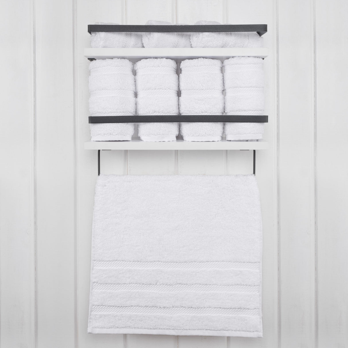 American Soft Linen 100% Cotton Turkish Towels, 4 Pack Hand Towel Set, Super Soft, Absorbent, Quick Dry Premium Towels