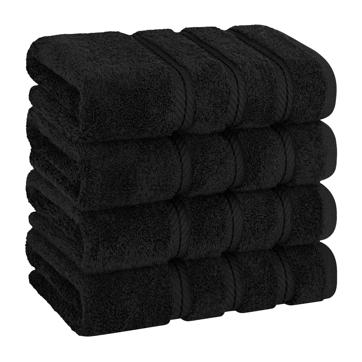 4 Piece 100% Cotton Turkish Towels, Hand Towel Set, Soft, Absorbent, Quick Dry - 28 Set Case Pack