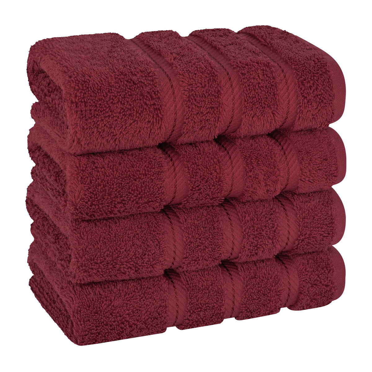 4 Piece 100% Cotton Turkish Towels, Hand Towel Set, Soft, Absorbent, Quick Dry - 28 Set Case Pack