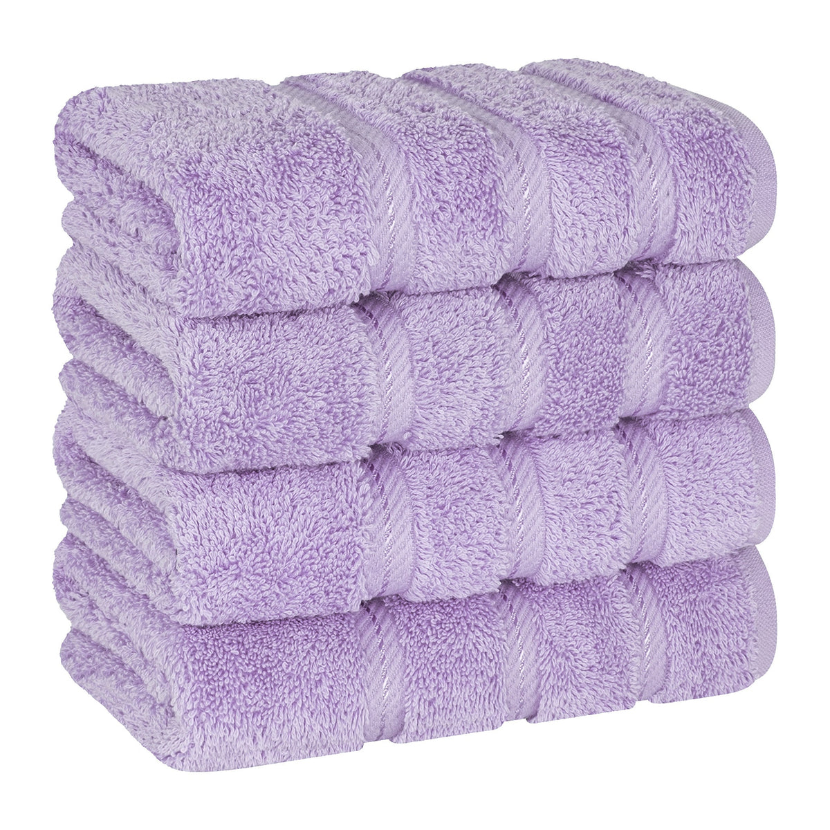4 Piece 100% Cotton Turkish Towels, Hand Towel Set, Soft, Absorbent, Quick Dry - 28 Set Case Pack