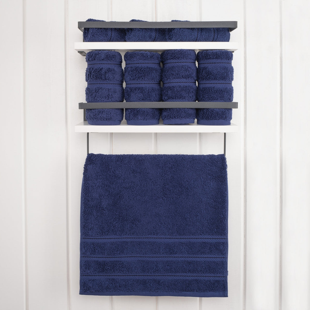 4 Piece 100% Cotton Turkish Towels, Hand Towel Set, Soft, Absorbent, Quick Dry - 28 Set Case Pack
