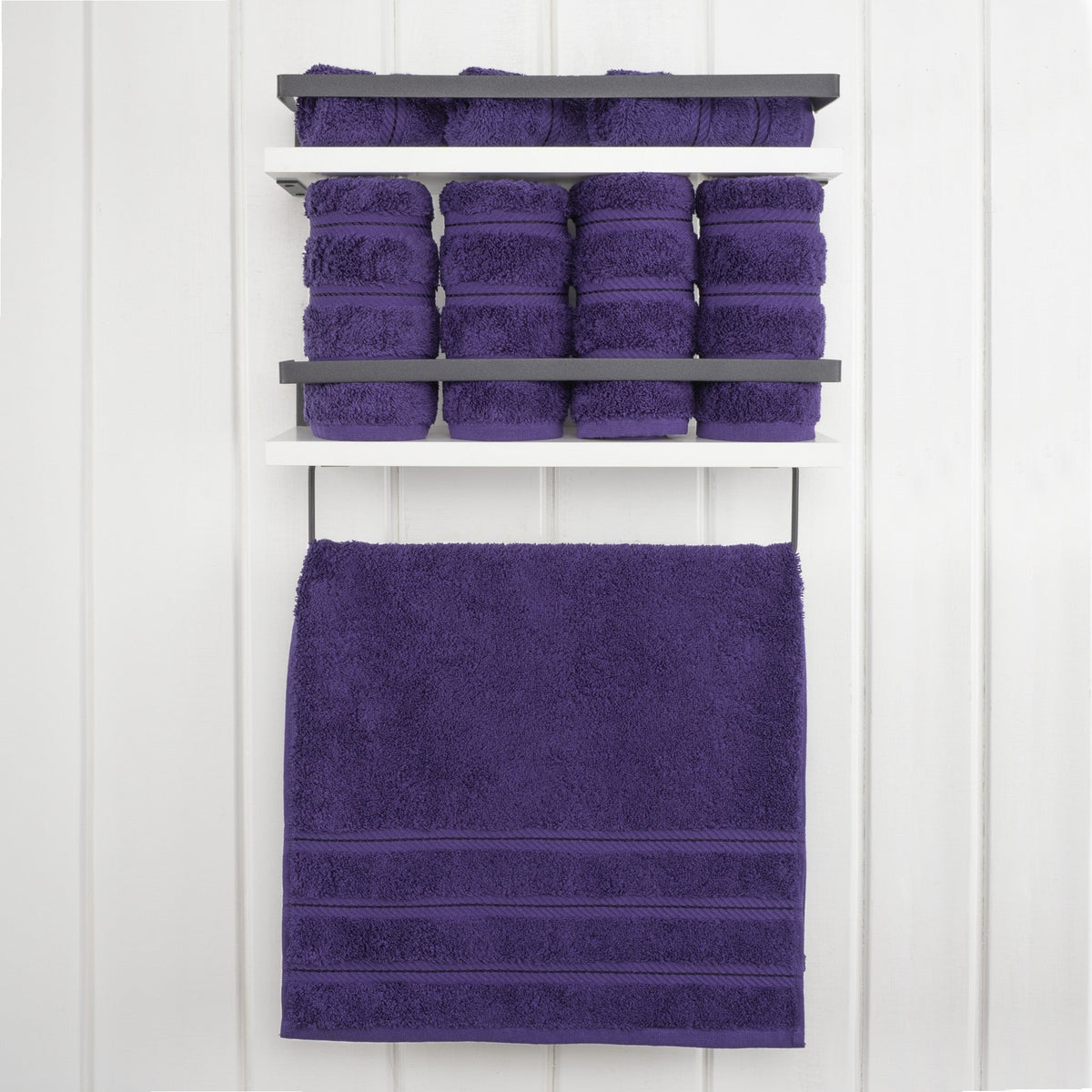 4 Piece 100% Cotton Turkish Towels, Hand Towel Set, Soft, Absorbent, Quick Dry - 28 Set Case Pack