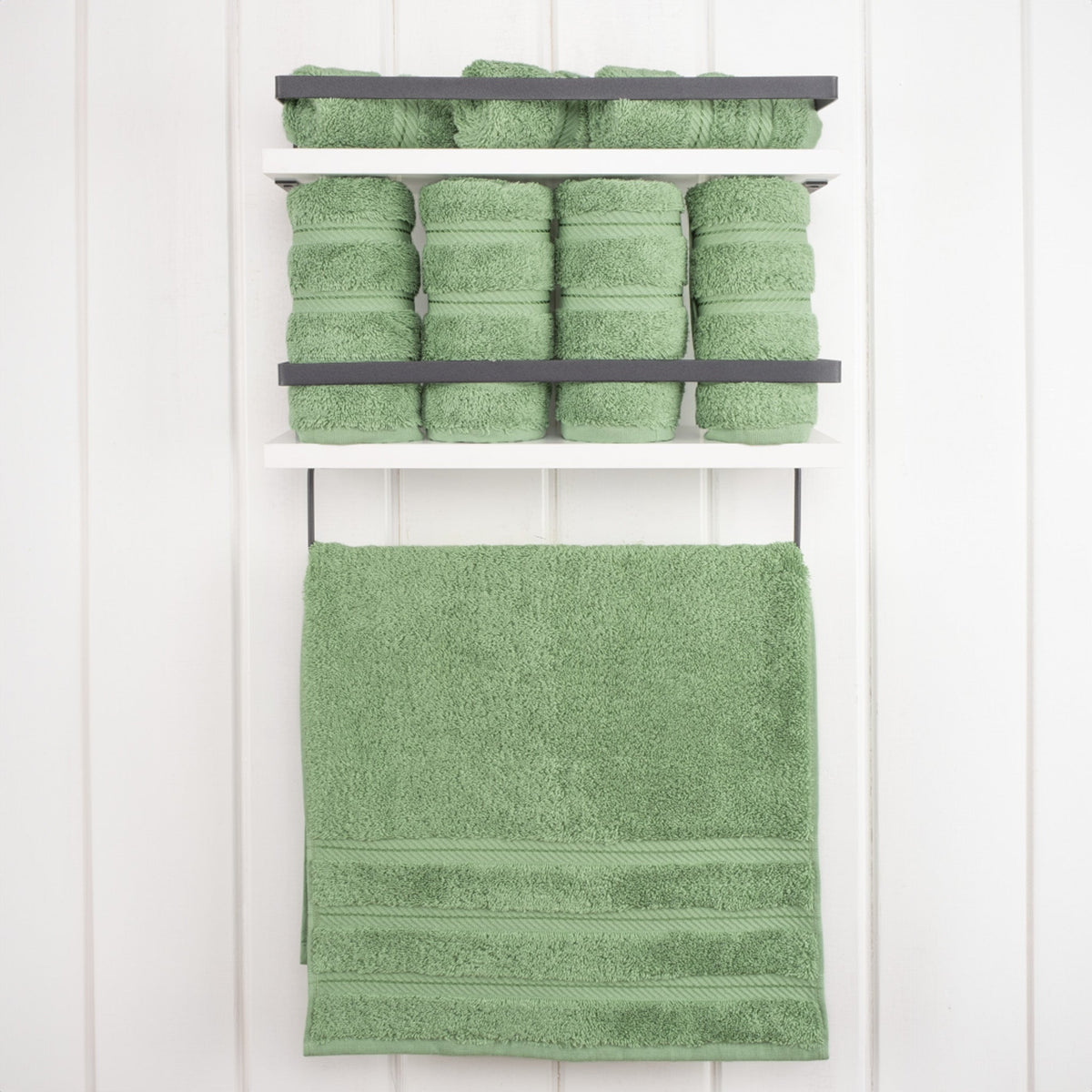 4 Piece 100% Cotton Turkish Towels, Hand Towel Set, Soft, Absorbent, Quick Dry - 28 Set Case Pack