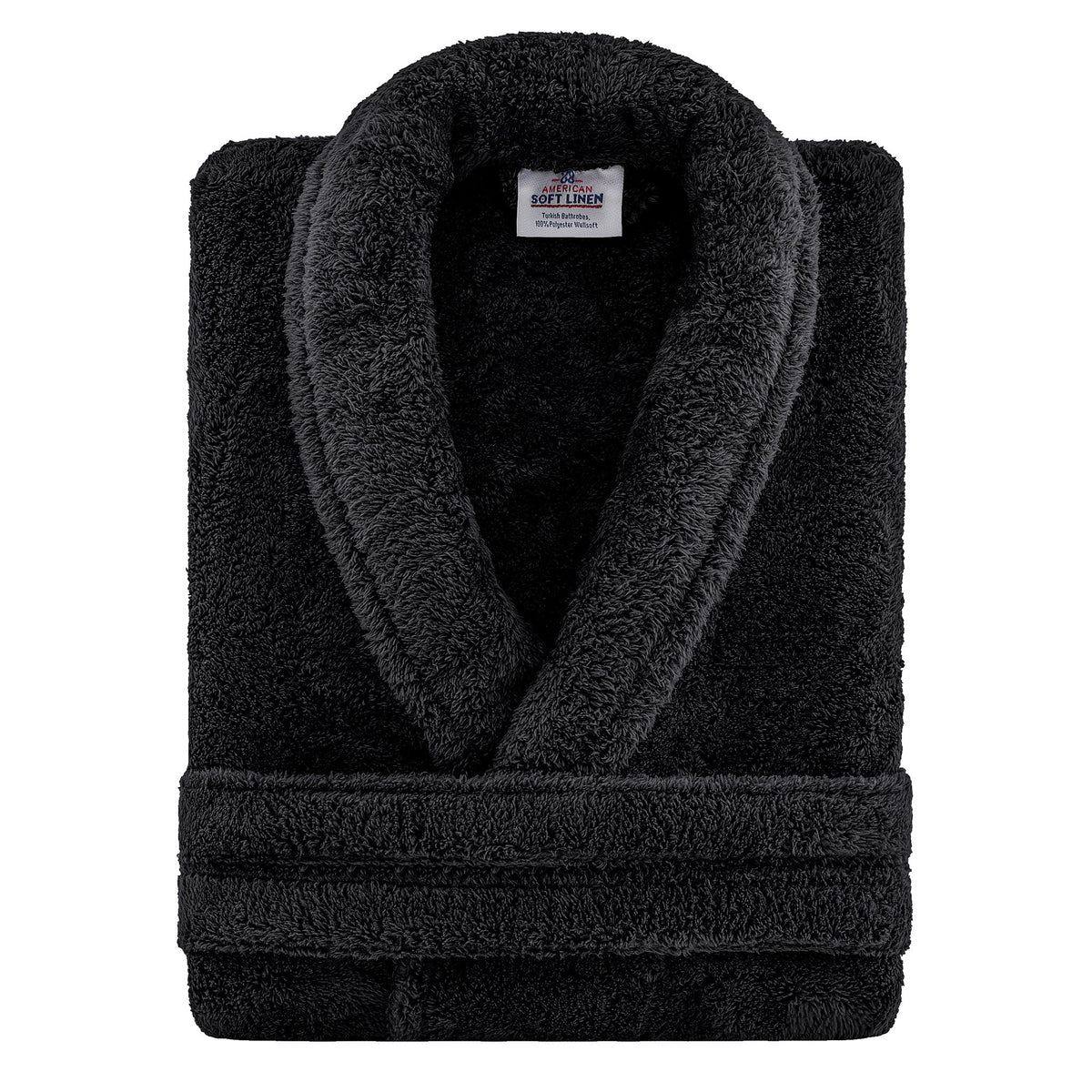 American Soft Linen Super Soft, Absorbent and Fluffy, Unisex Fleece Bathrobe