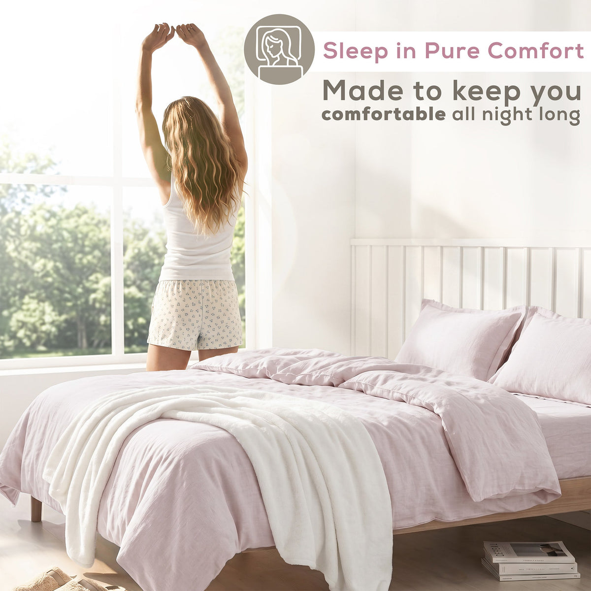 American Soft Linen Wholesale Duvet Cover Sets – 100% Washed Cotton Hotel Bedding Bulk