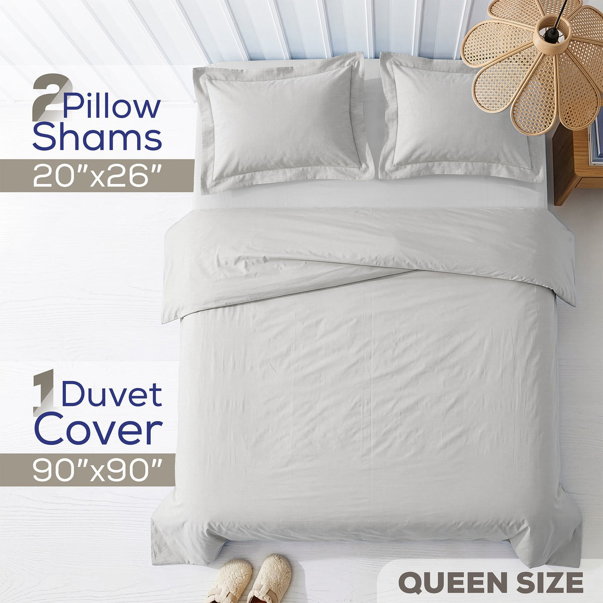 American Soft Linen Wholesale Duvet Cover Sets – 100% Washed Cotton Hotel Bedding Bulk