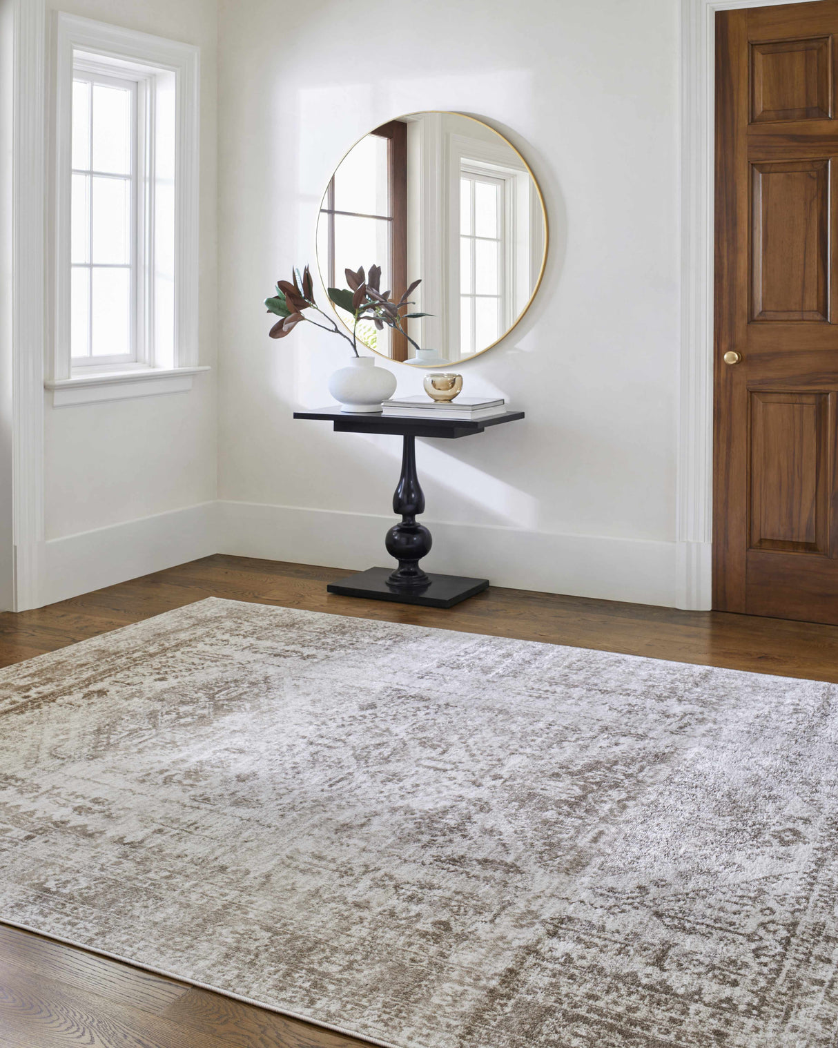 Ameya Brown Turkish Style Rug - Clearance
