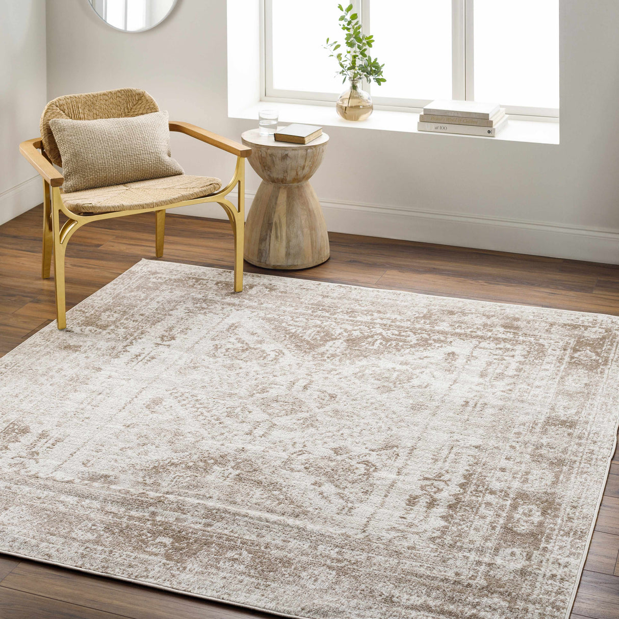 Ameya Brown Turkish Style Rug - Clearance
