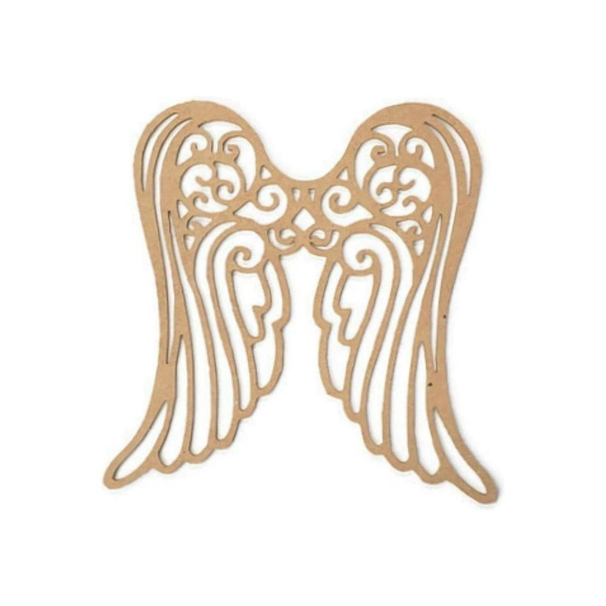 Angel Wings Wood Cutout - Unfinished Wood