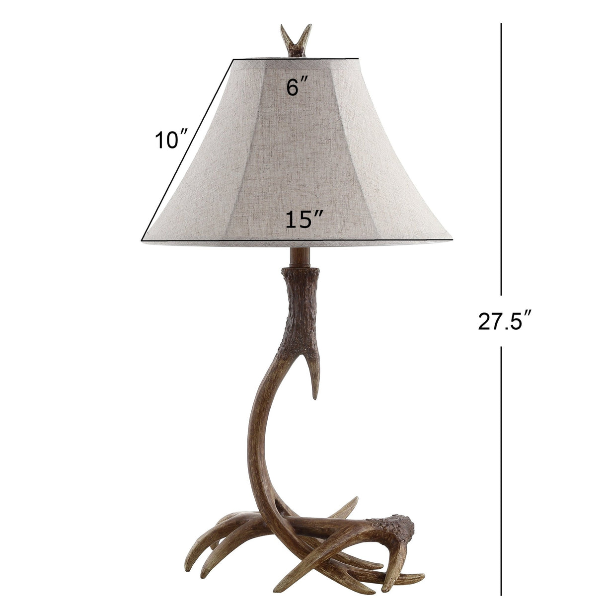 Antler rustic resin led table lamp - Tuesday Morning - Table Lamps