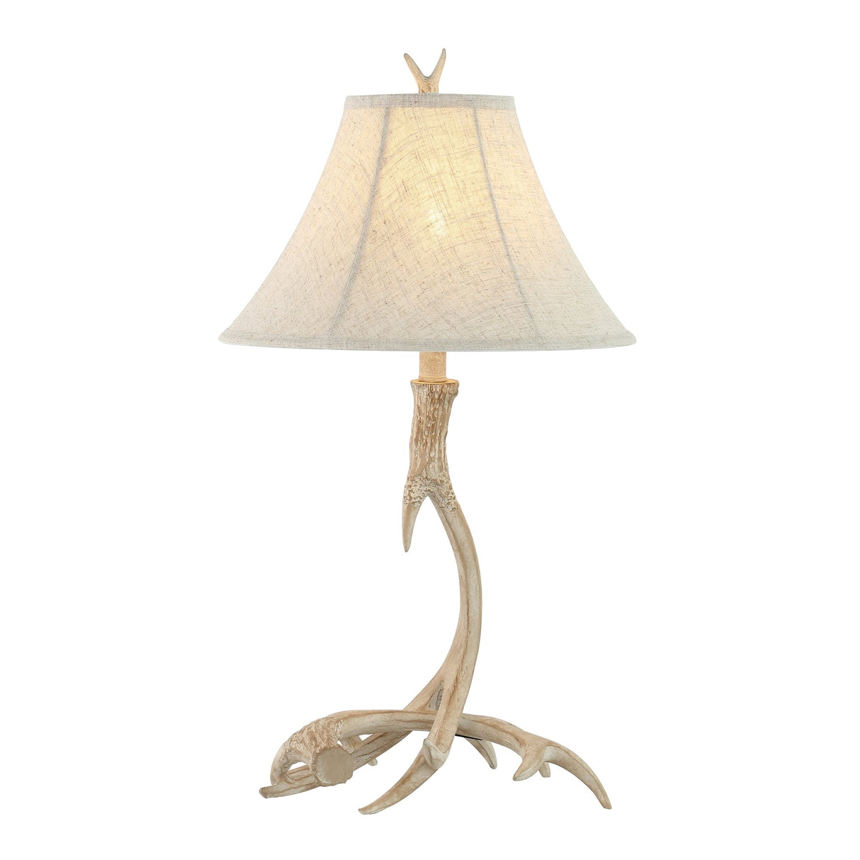 Antler rustic resin led table lamp - Tuesday Morning - Table Lamps