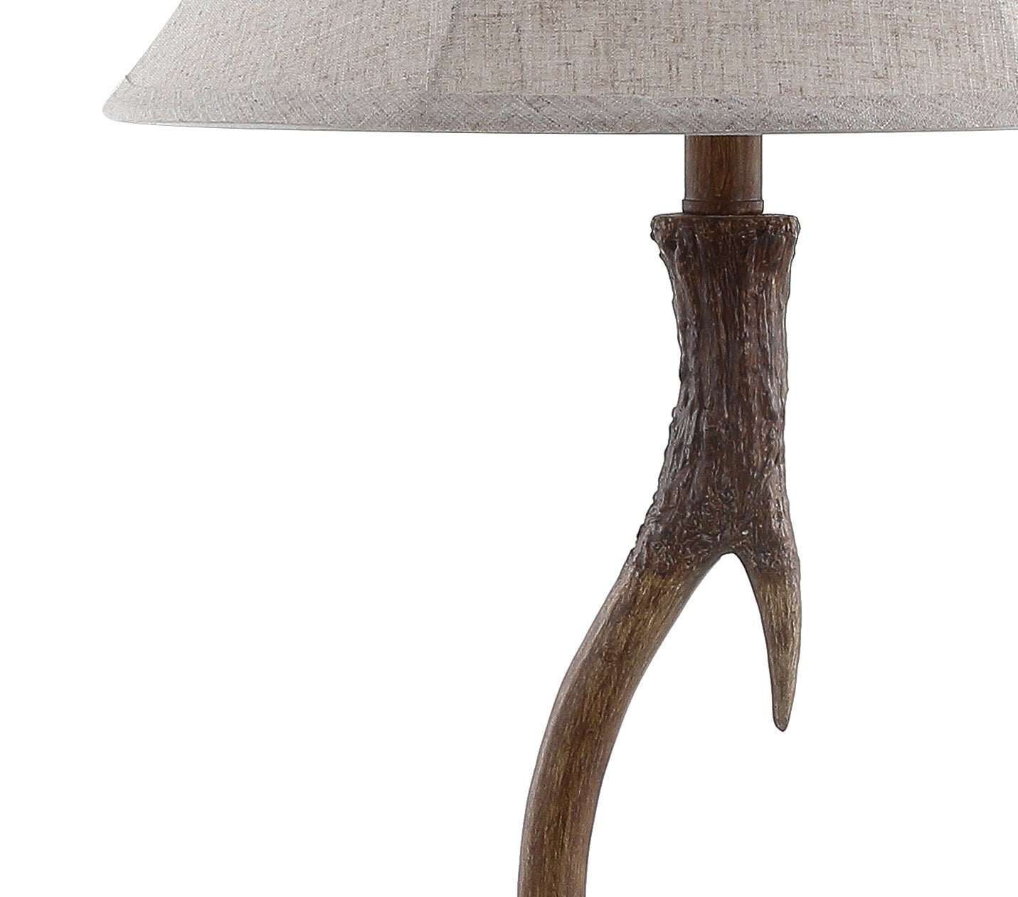 Antler rustic resin led table lamp - Tuesday Morning - Table Lamps