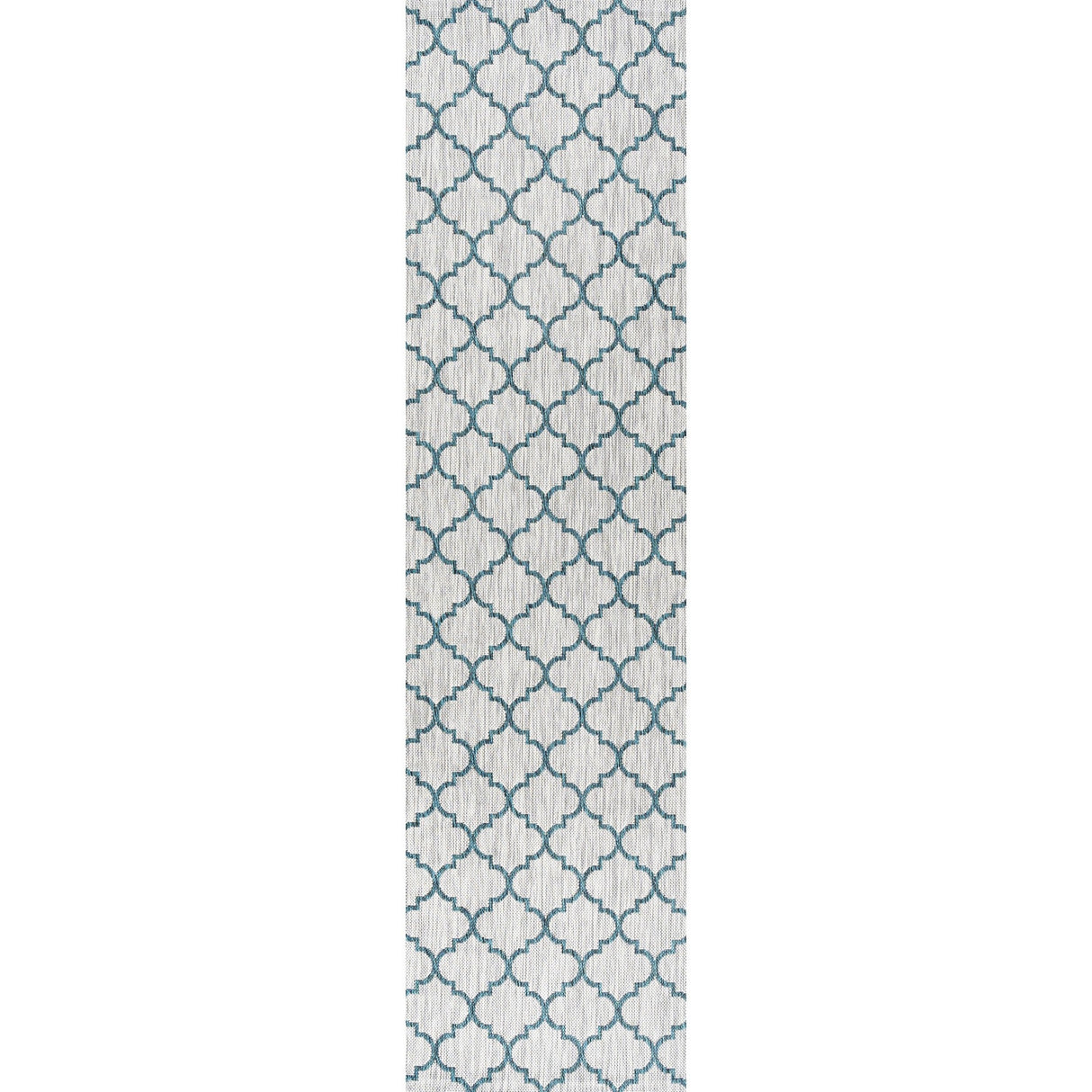 Arabesque ogee trellis indoor/outdoor runner rug - Tuesday Morning - Outdoor Rugs