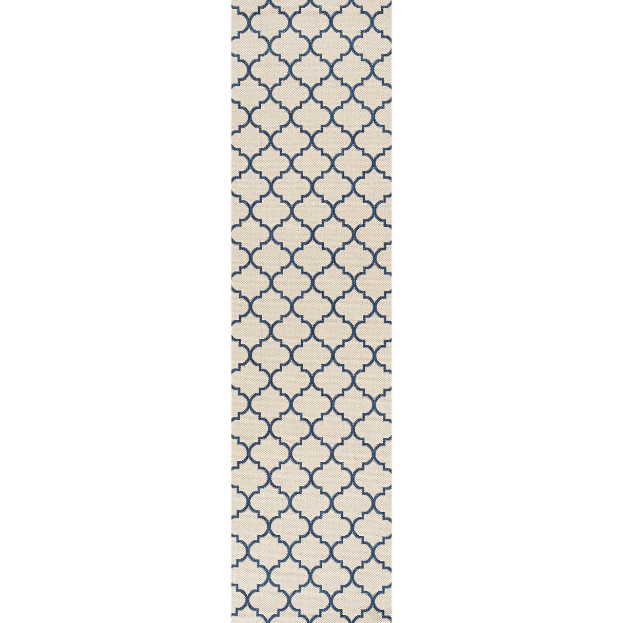 Arabesque ogee trellis indoor/outdoor runner rug - Tuesday Morning - Outdoor Rugs