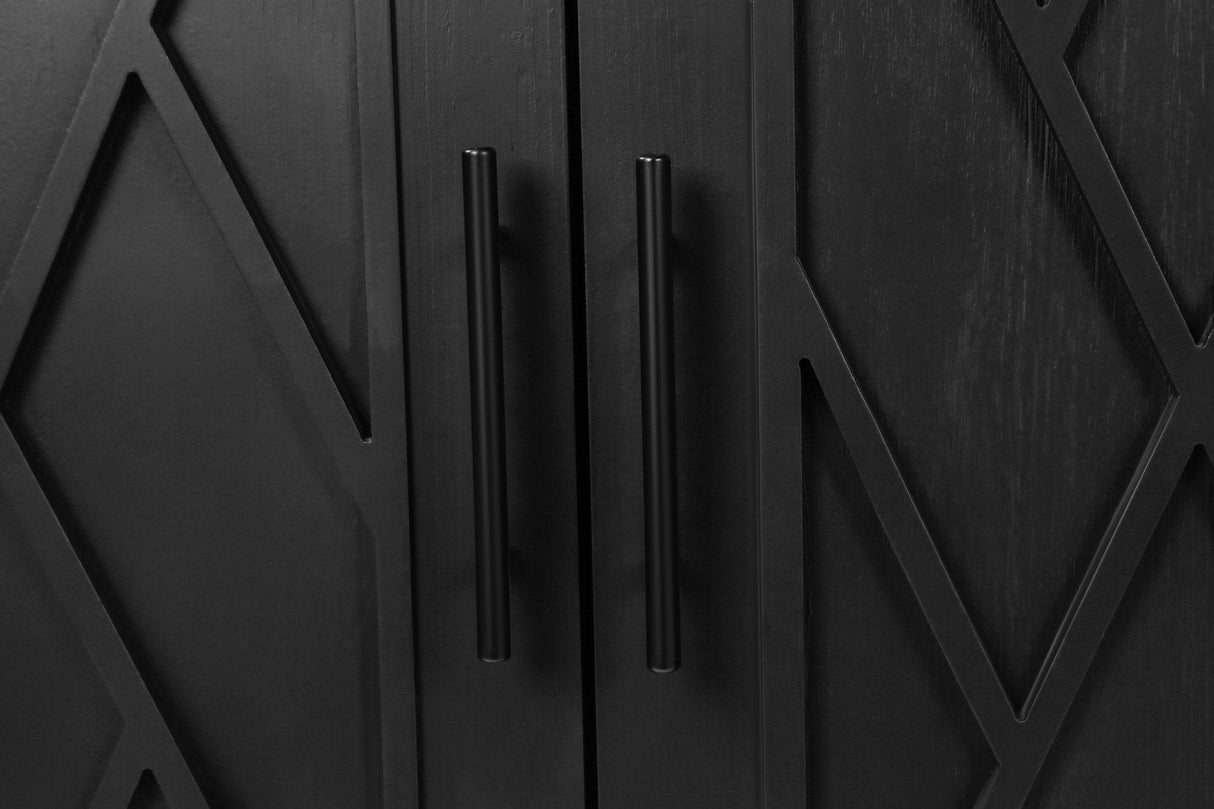 Arcanine 60" Sideboard with 4 Doors and Adjustable Shelves - Buffets & Sideboards