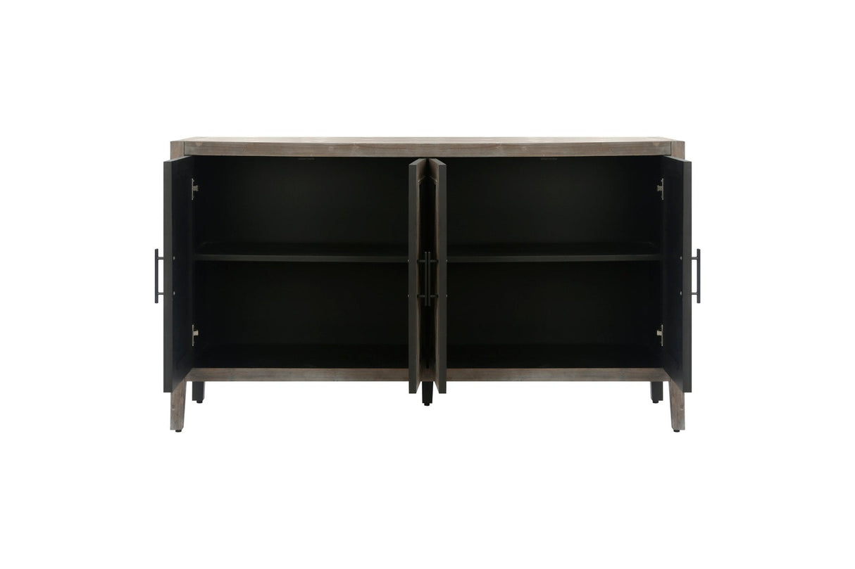 Arcanine 60" Sideboard with 4 Doors and Adjustable Shelves - Buffets & Sideboards