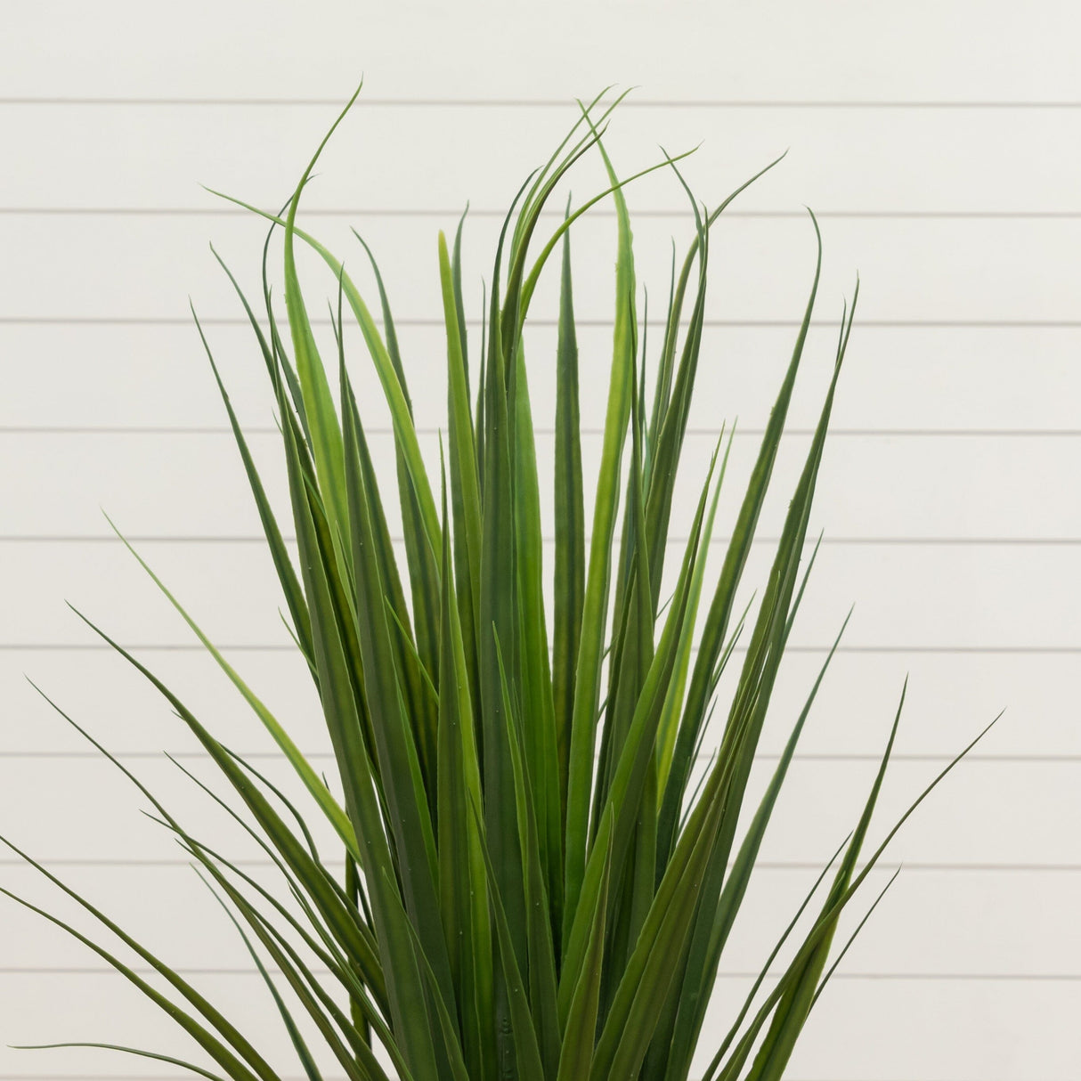 3’ UV Resistant Artificial Grass Plant in White Tower Planter (Indoor/Outdoor)