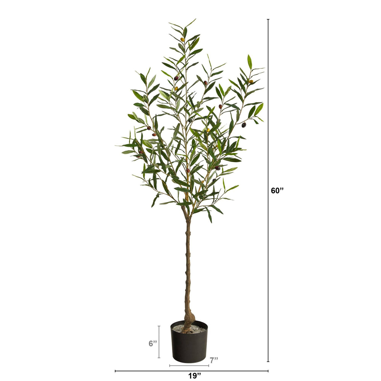 5’ Olive Artificial Tree