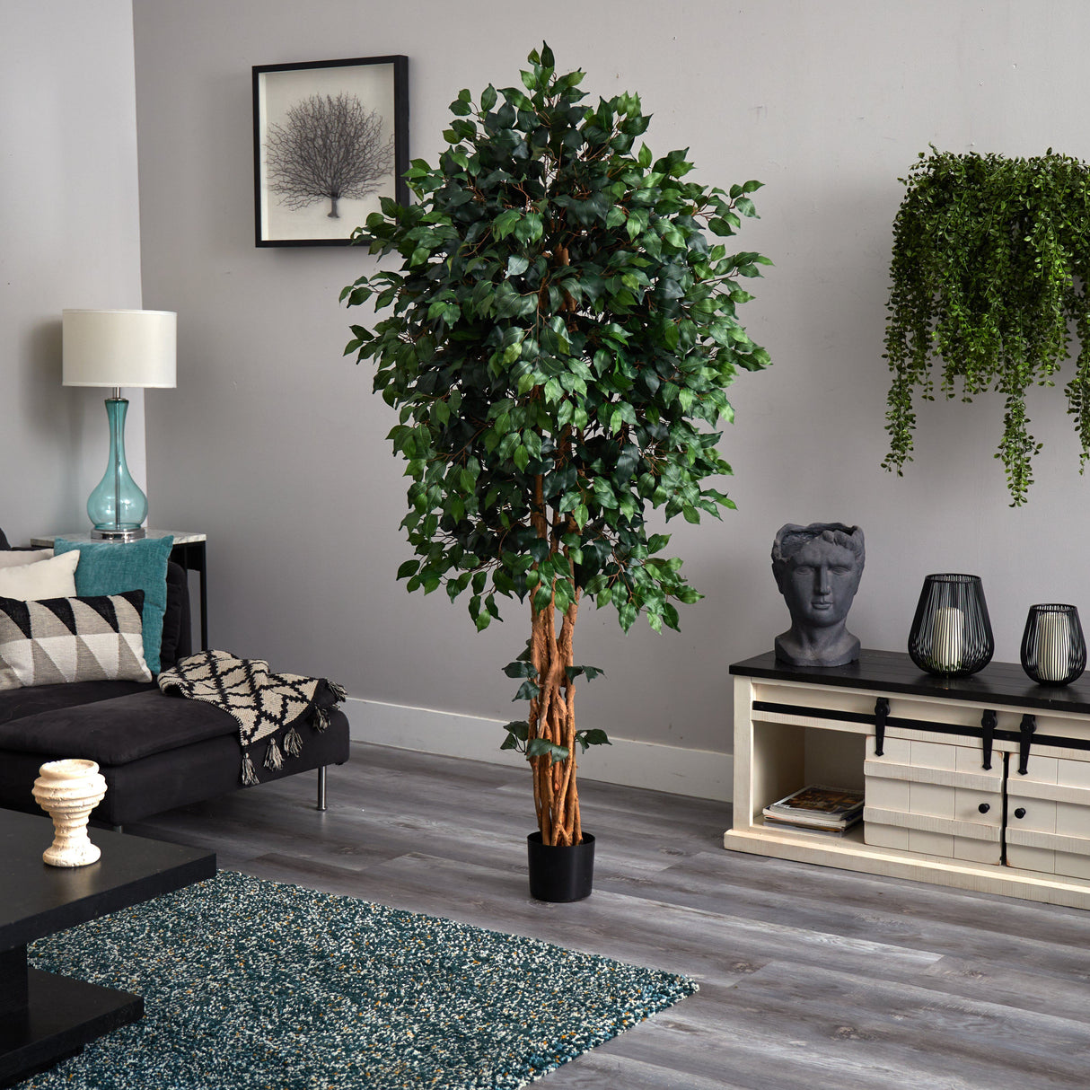 6' Palace Style Ficus Silk Tree