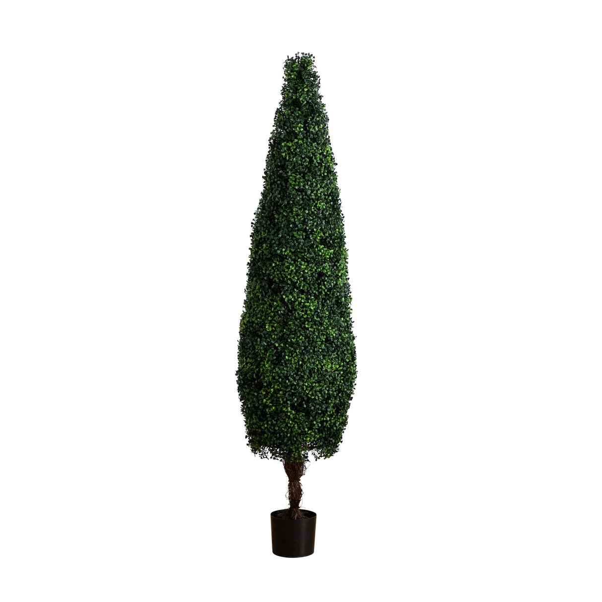6’ UV Resistant Artificial Boxwood Topiary Cone Tree (Indoor/Outdoor)