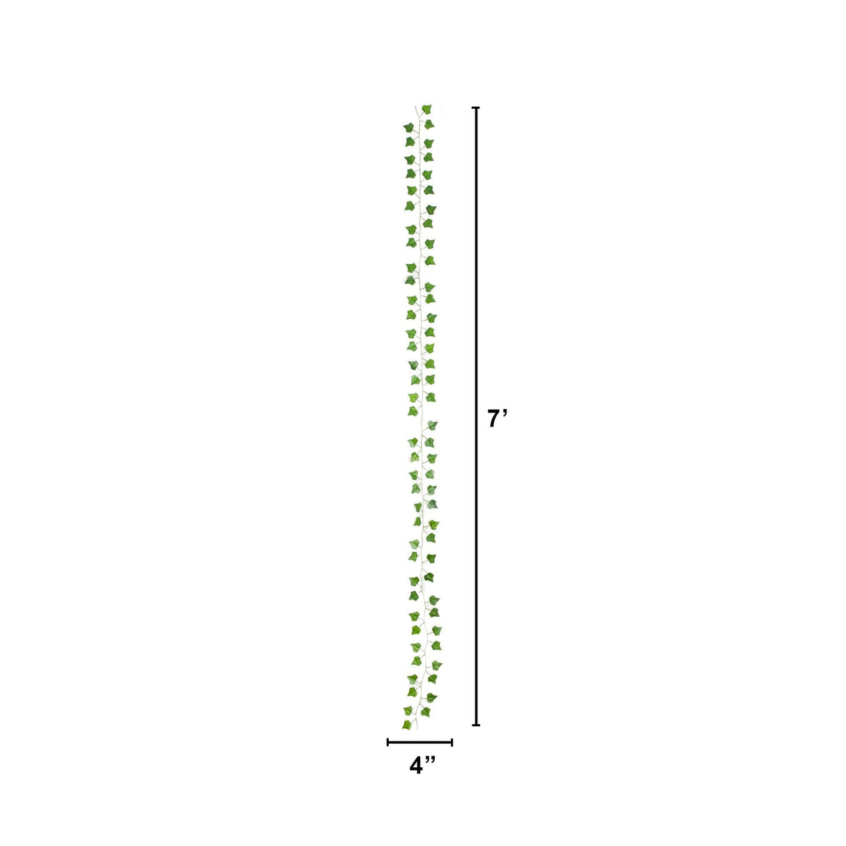 7’ Artificial Ivy Vine Garland - Set of 24
